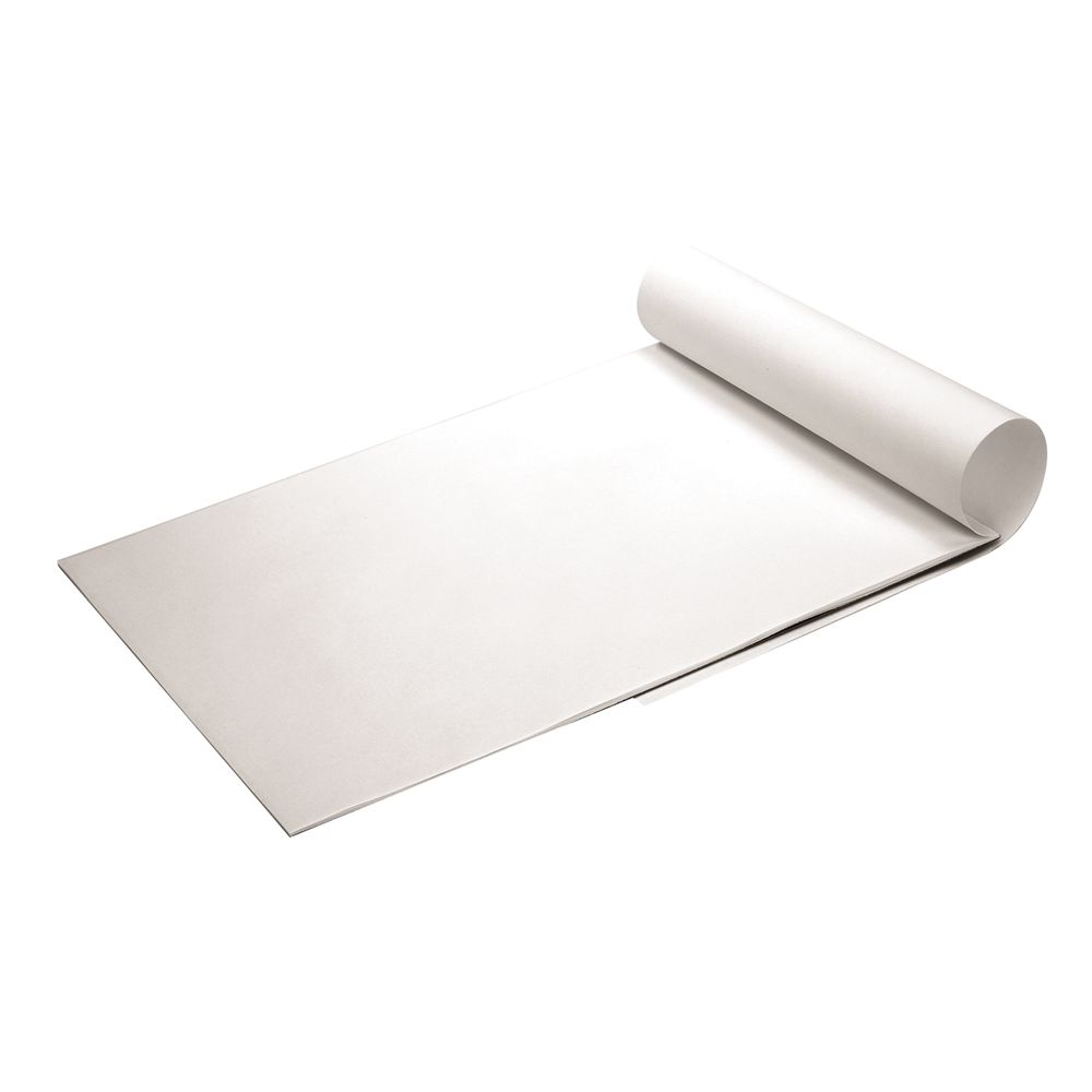 Meeting Room Blank Notepad, White, 10 Sheets